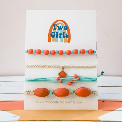 Planet Beach Bracelet set