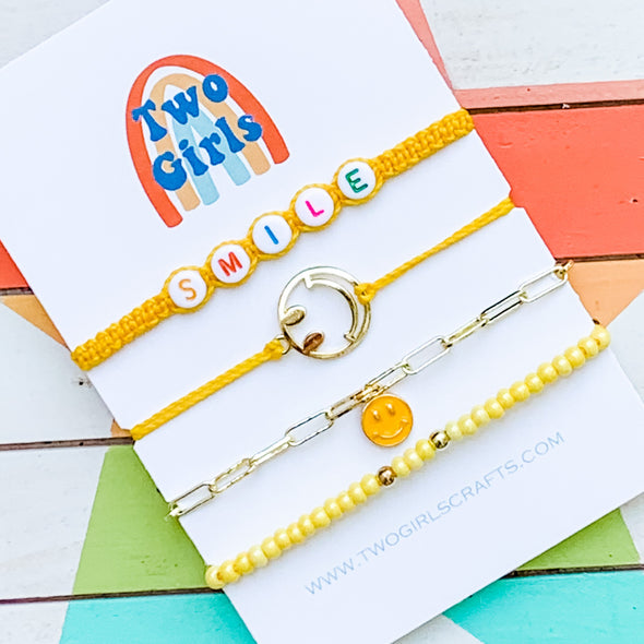 Smile Bracelet set
