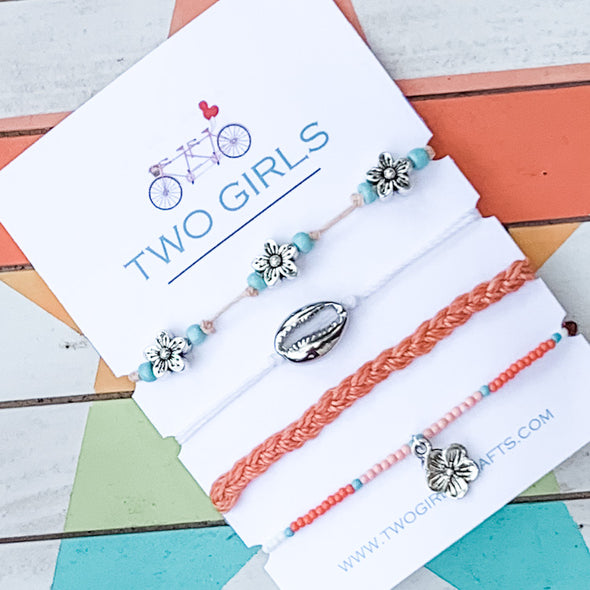 Just Peachy Bracelet set