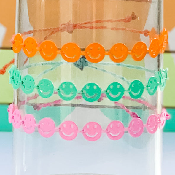 Smiley Chain Bracelet