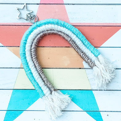 Surf’s Up Rainbow Keychain