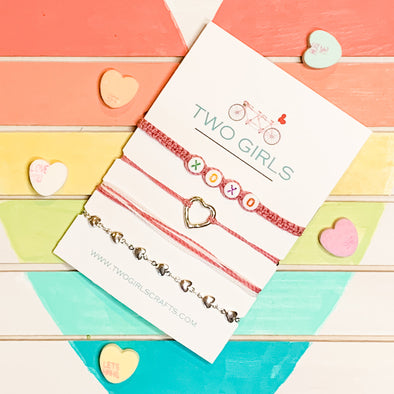 XOXO Bracelet set