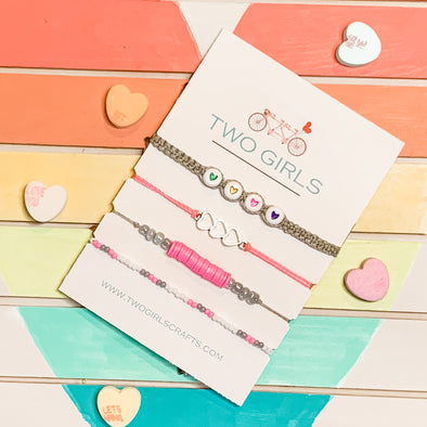 All the Hearts Bracelet set