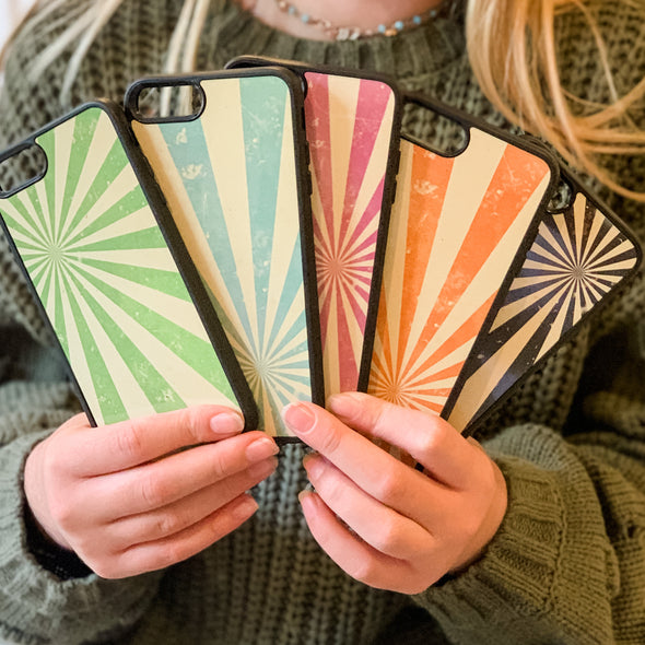Vintage Starburst Phone Cases