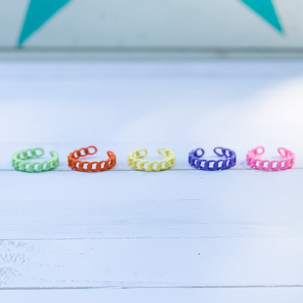 Enamel Chain Ring