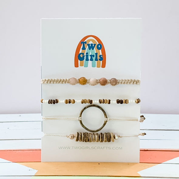 Sand Dunes Bracelet set
